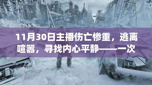 主播的心灵之旅,逃离喧嚣,寻找内心的平静