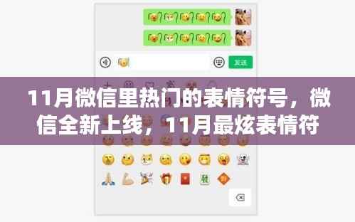 微信全新上线,11月热门表情符号展现科技魅力,玩转生活新体验