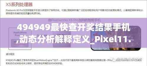 494949最快查开奖结果手机,动态分析解释定义_Pixel11.379