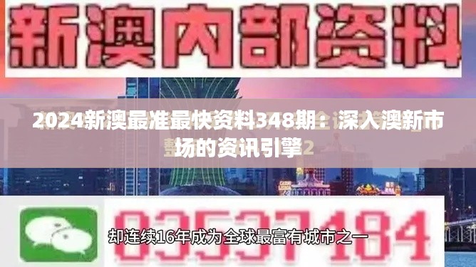 2024新澳最准最快资料348期:深入澳新市场的资讯引擎
