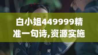 白小姐449999精准一句诗,资源实施策略_桌面款1.565