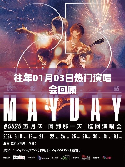 历年元旦演唱会回顾,星光璀璨之夜