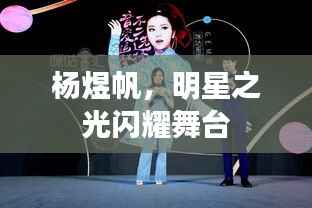 杨煜帆,明星之光闪耀舞台