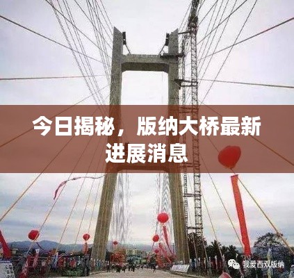 今日揭秘,版纳大桥最新进展消息