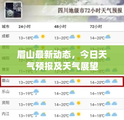 眉山最新动态,今日天气预报及天气展望