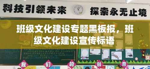 班级文化建设专题黑板报,班级文化建设宣传标语