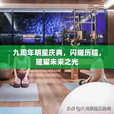 九周年明星庆典，闪耀历程，璀璨未来之光