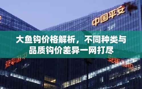 大鱼钩价格解析,不同种类与品质钩价差异一网打尽